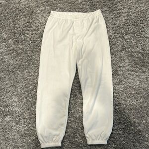 Z Supply off-white colored fleece lounge jogger pants NWT